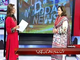 Mid Day at AAJ News on Health Violance in Karachi ICRC survey with Dr Lubna Baig_mpeg2video