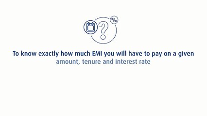 EMI calculator for Home Loan