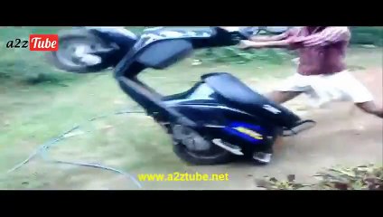 Funny Bike Stunt Fails in India