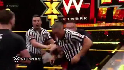 WWE NXT Finn Balor confronts Samoa Joe