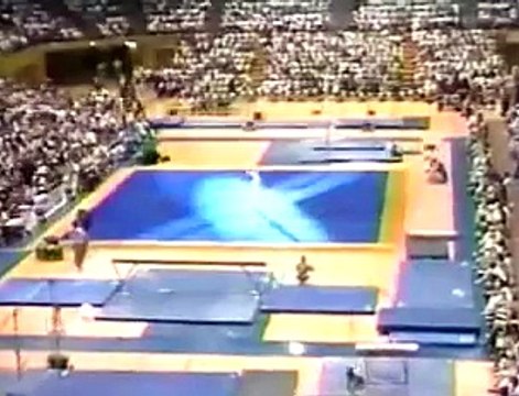 1988 Paul Hunt gymnastics comedy floor exercise