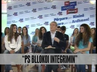 "PS bllokoi integrimin" - Vizion Plus - News - Lajme