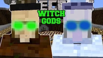 PopularMMOs Minecraft: WITCH GODS! Pat and Jen Mod Showcase GamingWithJen