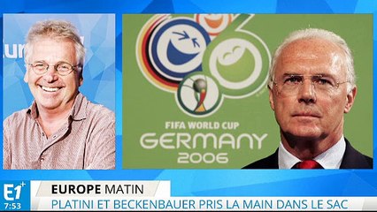 Platini et Beckenbauer : on peut être génial avec ses pieds mais perdre la tête