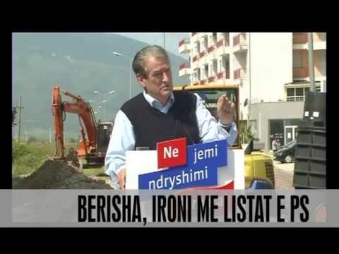 Berisha, ironi me listat e PS - Vizion Plus - News - Lajme