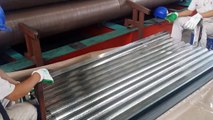 Corrugated galvanized steel sheet video www.baosensteel.cn from Qingdao Boasen Steel Co ltd