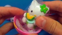 18 surprise eggs!!! Unboxing HELLO KITTY surprise eggs For BABY mymillionTV