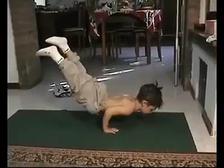 Strongest 3 year old boy ever!