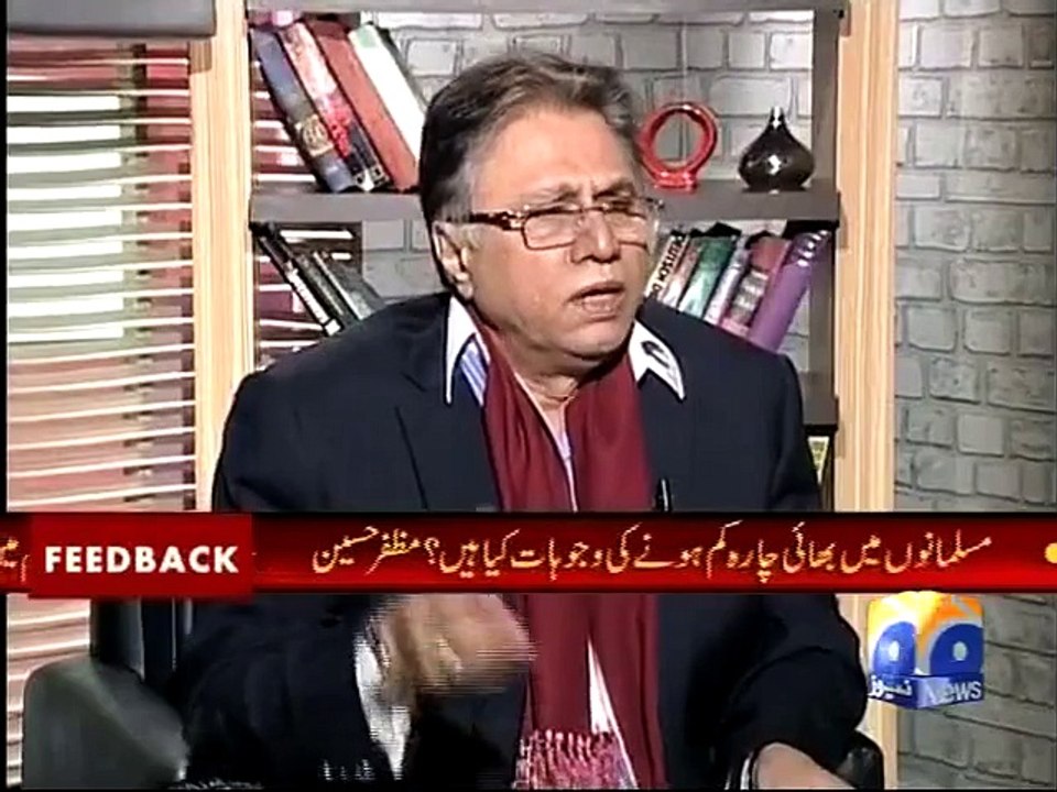 Hassan Nisar Bashes Fazal Ur Rehman..