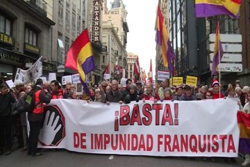 Manifestación por el fin de la impunidad del Franquismo