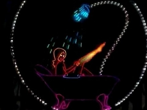 Magnifique Publicité Savon Lux Néon