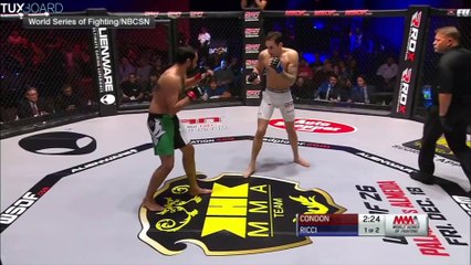 Joe Condon KO par Mike Ricci