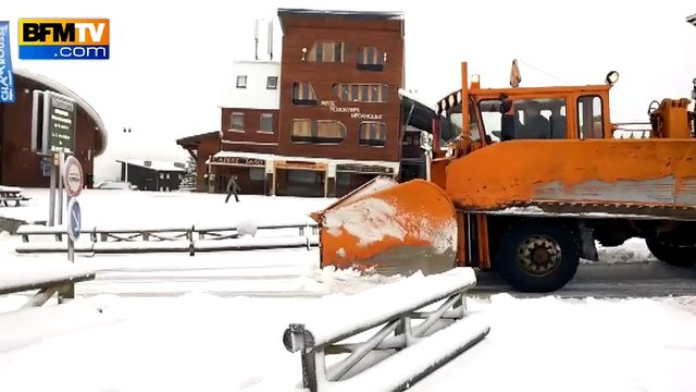 Les premiers flocons sont tombés en abondance sur les Alpes