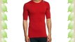 adidas Men's Techfit Base Short Sleeve Shirt - University Red X-Large