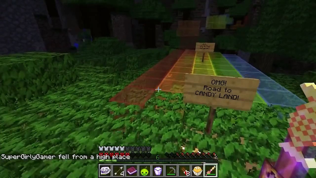 Minecraft TRICK OR TREATING HALLOWEEN CANDY Custom Map [2]