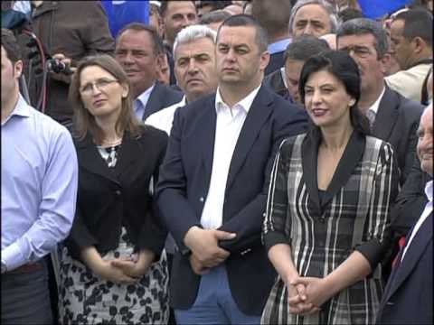 BERISHA NE SHKODER-INAGURON NJE RRUGE DHE SULMON EDI RAMEN PER INTEGRIMIN-LAJM