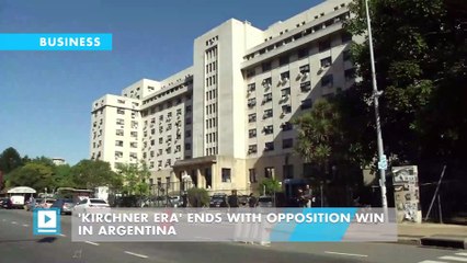 'Kirchner Era' Ends With Opposition Win in Argentina