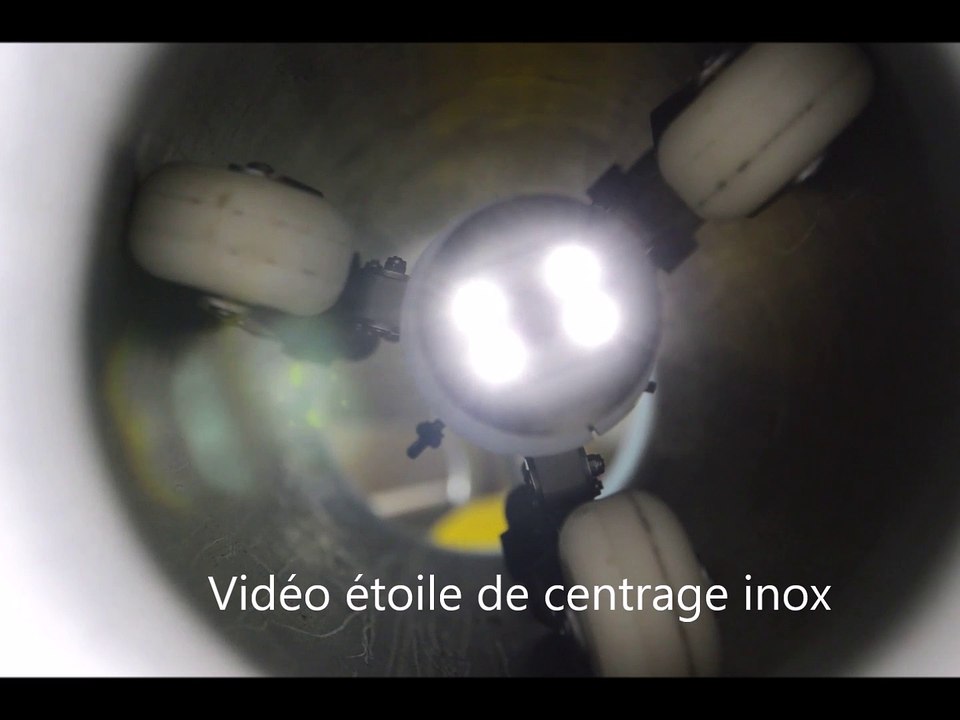 Camera d'inspection de canalisation 360 rotative pan et tilt