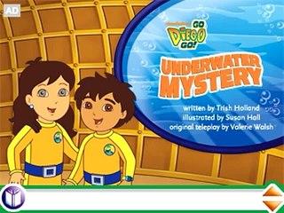 vocabulary LeapFrog Explorer eBookTrailer - Go, Diego, Go!: Underwater Mystery vocabulary
