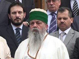 KRYEMYFTIU TURK-VIZITE NE KRYEGJYSHATEN BOTERORE TE BEKTASHINJVE-LAJM