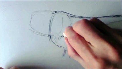 Trailer Full body Tyrannosaurus Rex Tutorial PREVIEW Speed drawing