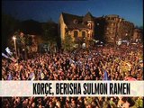 Kryeministri Berisha për Ramën dhe KQZ nga Korça - Vizion Plus - News, Lajme