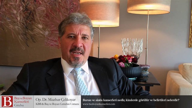Burun ve sinüs kanserleri nedir, kimlerde görülür ve belirtileri nelerdir? - Op. Dr. Mazhar Çelikoyar