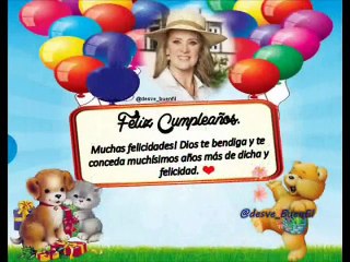 Érika Buenfil Feliz Cumple 2015 #HappyBdayErikaBuenfil