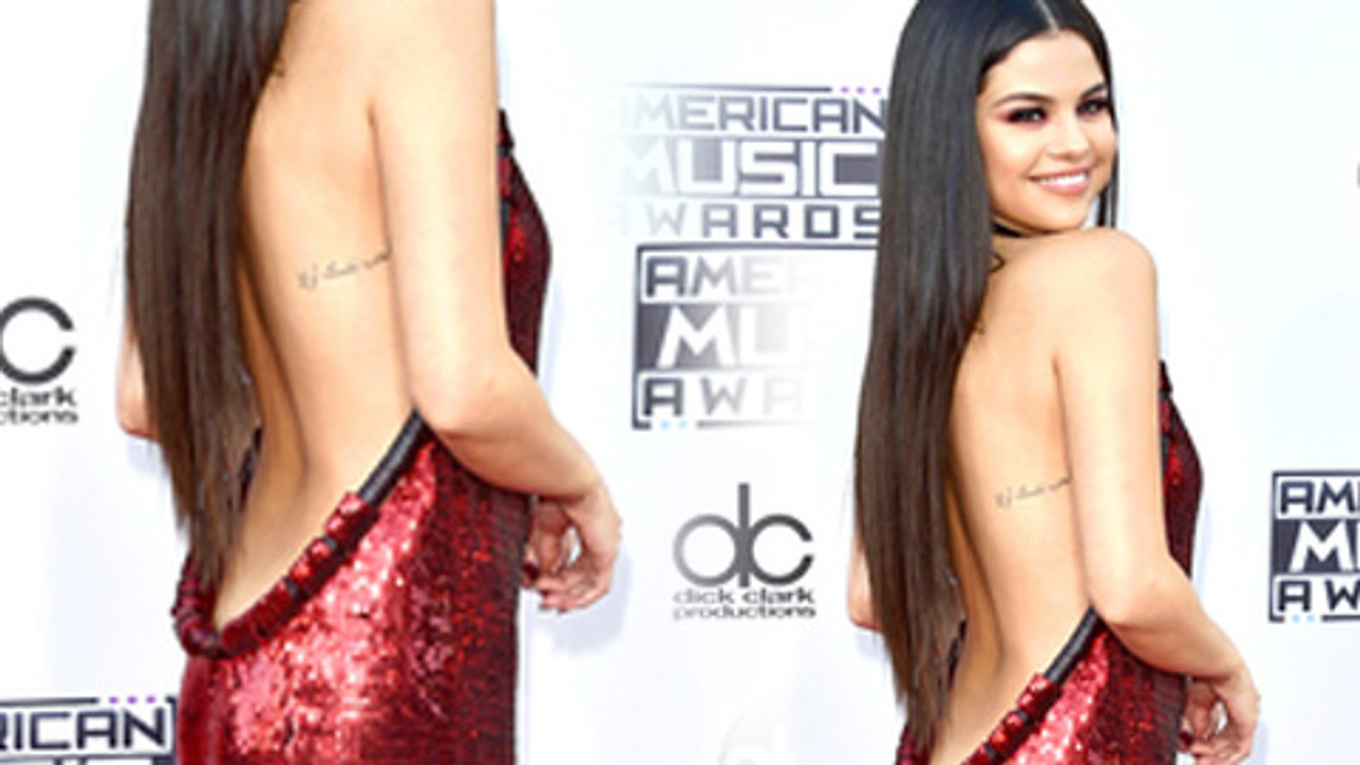 (VIDEO) AMAs 2015: Selena Gomez Reveals BUTT CLEAVAGE