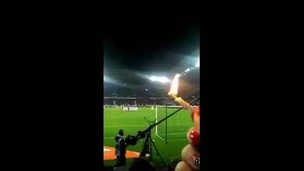 Le Message Violent des Supporters Niçois à Daesh