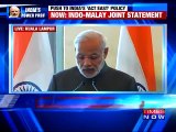 Narendra Modi Briefing On India-Malaysia Joint Statement