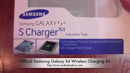 Official Samsung Galaxy S4 S5 Wireless Charging Kit