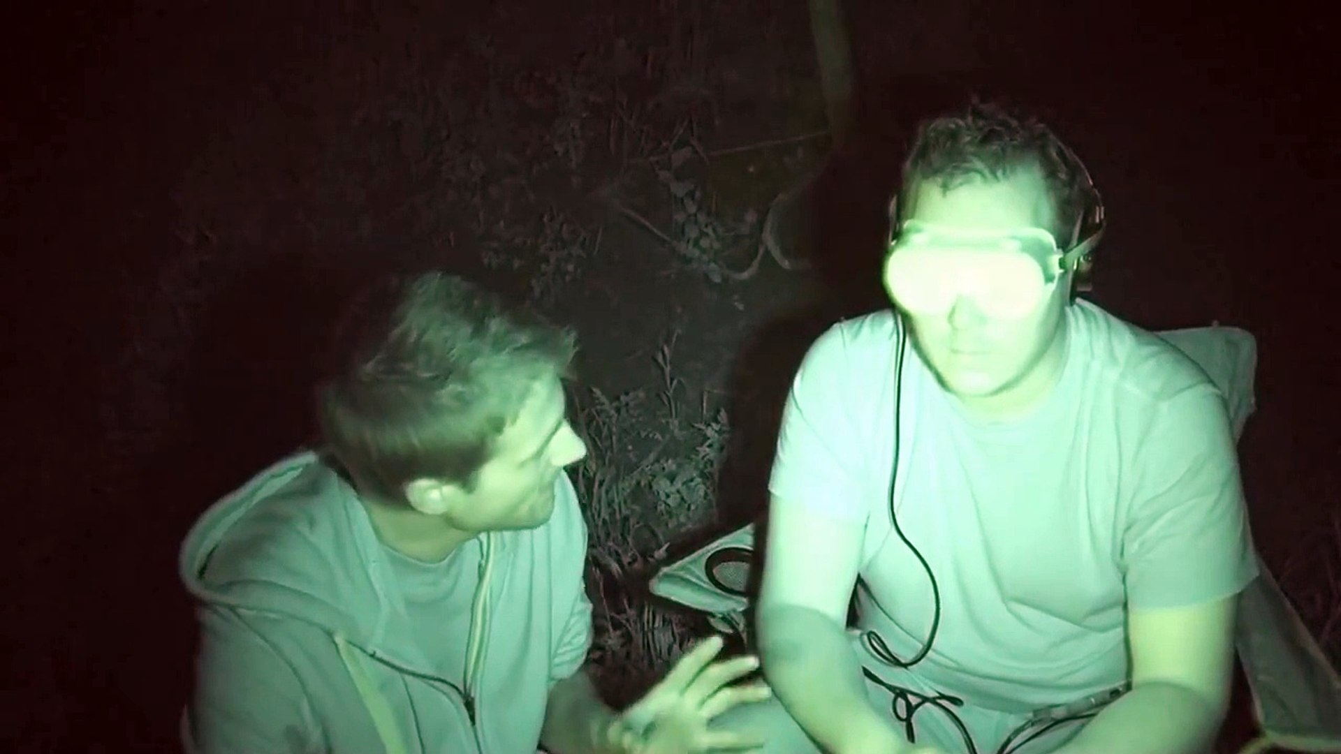 Ganzfeld EXPERIMENT! Scary GHOST hunt