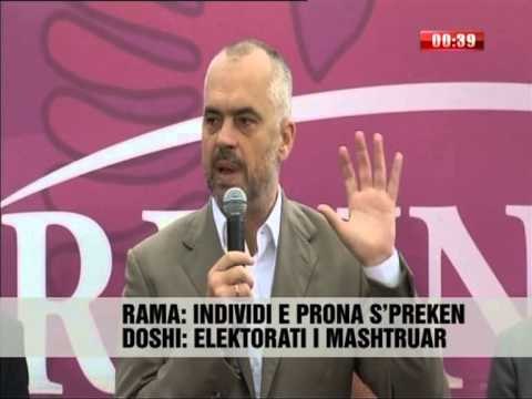 Rama në Shkodër: Individi dhe prona nuk preken - Vizion Plus - News - Lajme