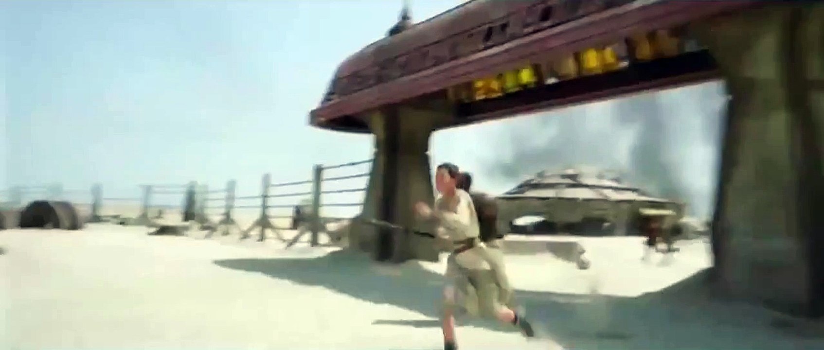 STAR WARS Episode VII Movie Clip #1 - Rey and Finn Escape (2015)