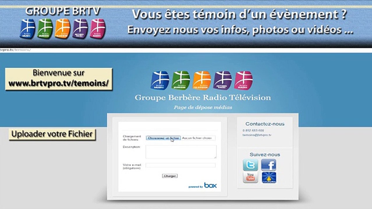 Vous êtes témoin d’un événement ?