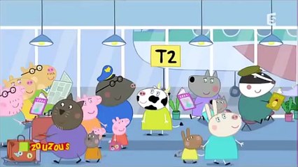 Peppa Pig en français - Le départ en vacances