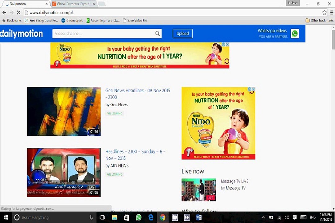 DOLLARS via DAILYMOTION