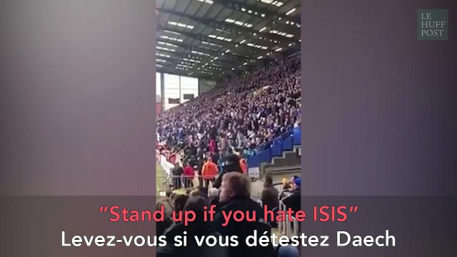 Quand les supporters de foot chantent contre Daech