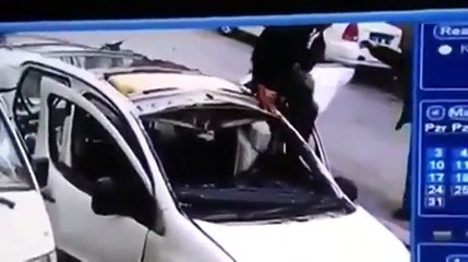 Car Explodes And Driver Has No Idea What Happened