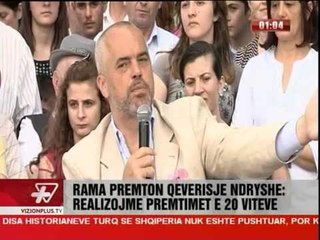 News Edition in Albanian Language - Vizion Plus - 2013 June 11 - 15:00