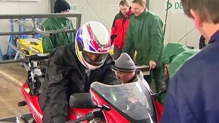 Motorbike Crash Test #TBT Fifth Gear