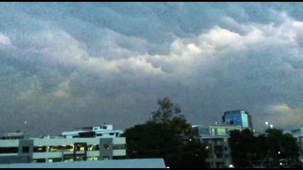 Powerful lightning storm strikes Queensland, Australia