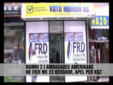 Arvizu nga Fieri: Plotësoni KQZ-në Vizion Plus - News - Lajme