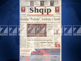 Gazetat shqiptare-Faqja e pare e shtypit te dites 18 qershor 2013