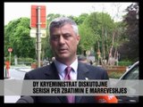 Thaçi-Daçiç takohen sot për zbatimin e Marrëveshjes - Vizion Plus - News - Lajme