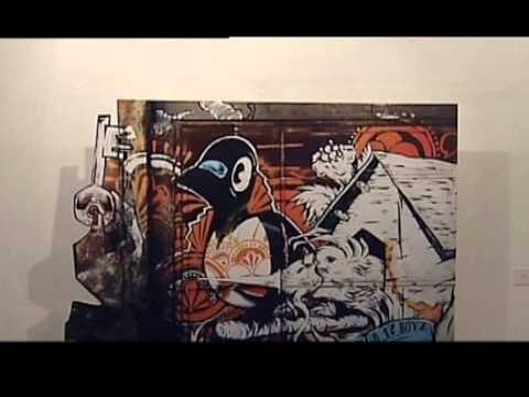 GRAFITI I RRUGES EKSPOZITE ME ARTIN E NDALUAR NE UNIVERSITETIN E ARTEVE LAJM