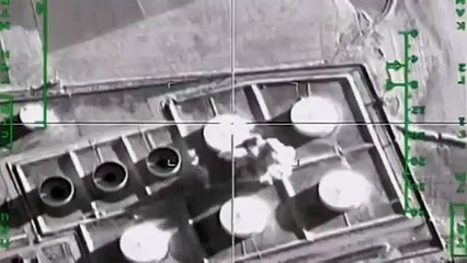 Rus jetleri IŞİD petrol tankerlerini böyle vurdu