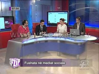 Fushata ne mediat sociale - Zip 20 Qershor 2013 Pj.2 - Vizion Plus - Informacion