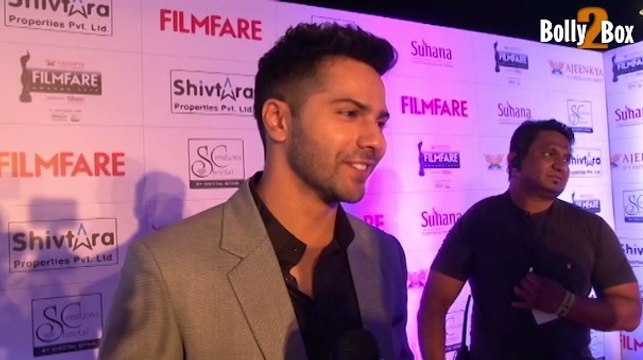 Varun Dhawan Speaks On Marathi Filmfare Awards 2015 & Says very proud about it - Bollywood News Gossip